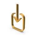 Gold Download Symbol.H03 1